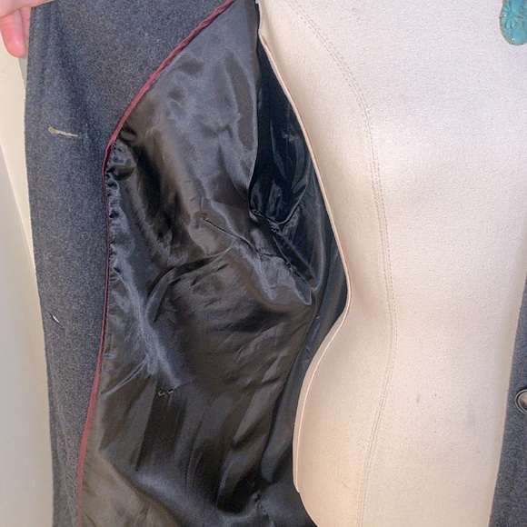 EUC Women’s St. John’s Bay dark grey peacoat size XL - Picture 5 of 6